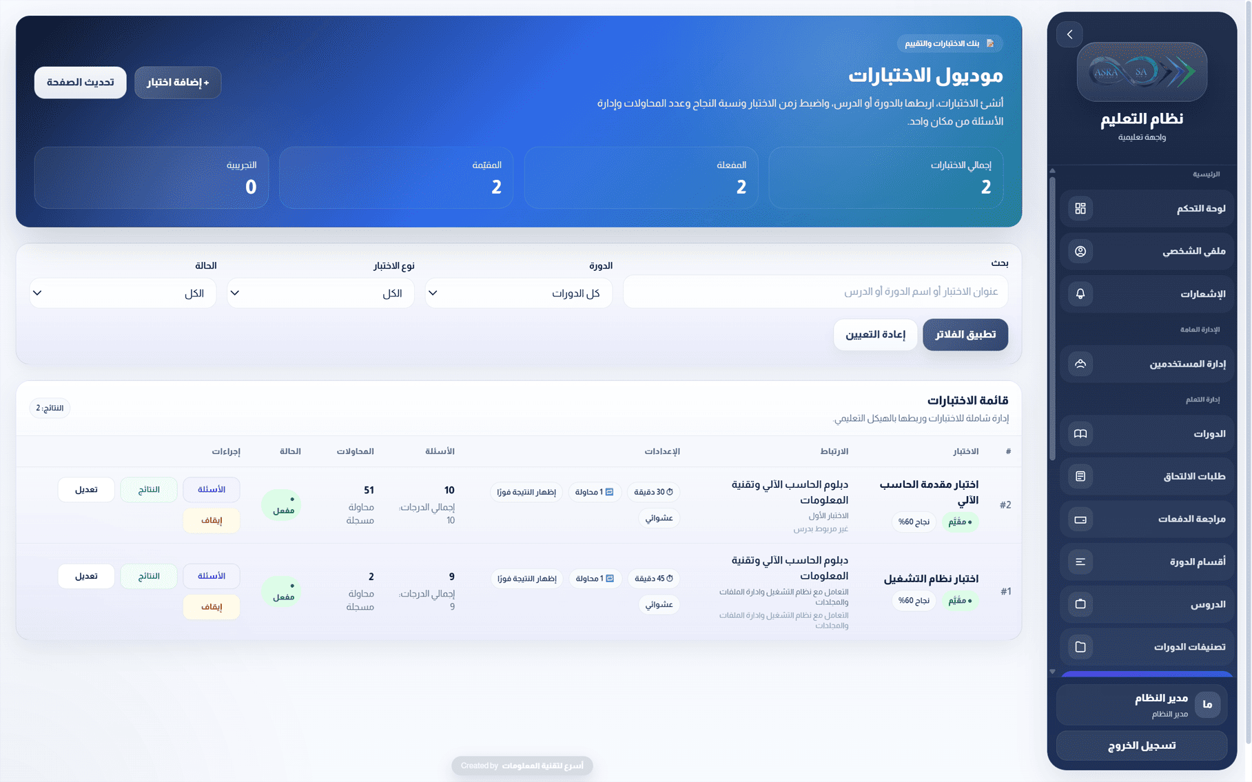 لقطة شهادات